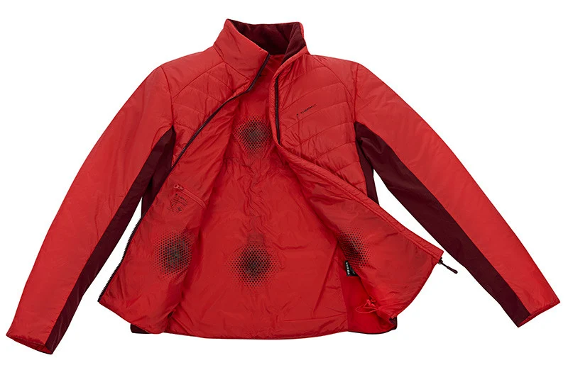 Heated jacket - Powerjacket Speed men red