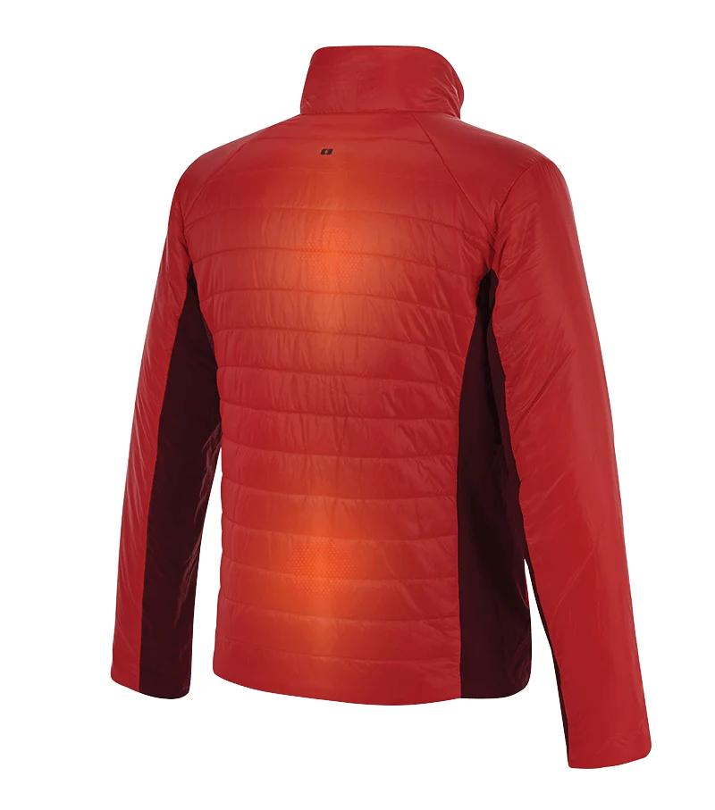 Heated jacket - Powerjacket Speed men red