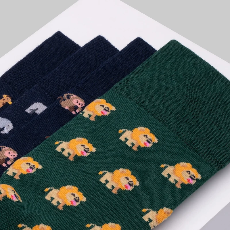 Bale® 4 lustige Damensocken African Safari