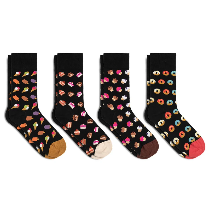 Bale® 4 lustige Damensocken Sweet Sins