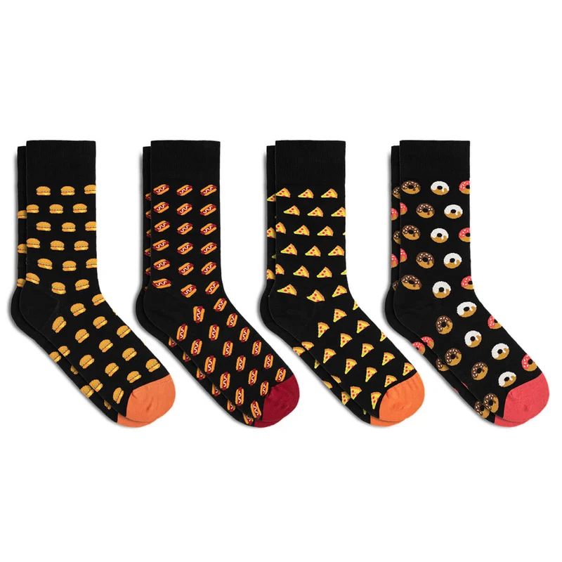 Bale® 4 lustige Herrensocken Soul Food