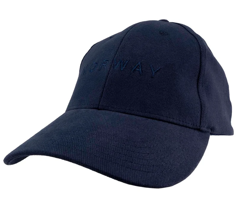 Cap mit Stickerei "Norway" und norwegischer Flagge - Dunkelblau