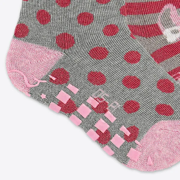 Sterntaler 2er Pack ABS Babysocken gepunktet Lama Motiv rosa pink Mädchen