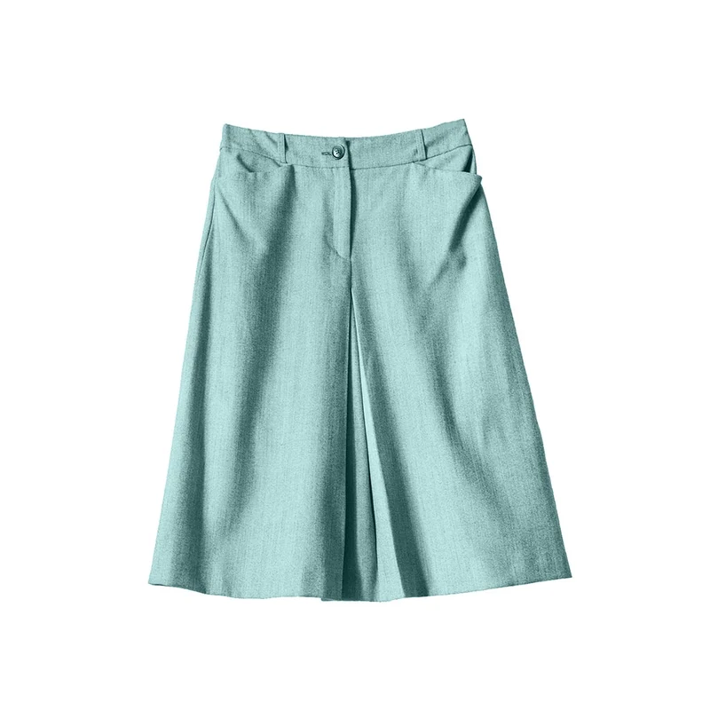 Plain Front Skirt