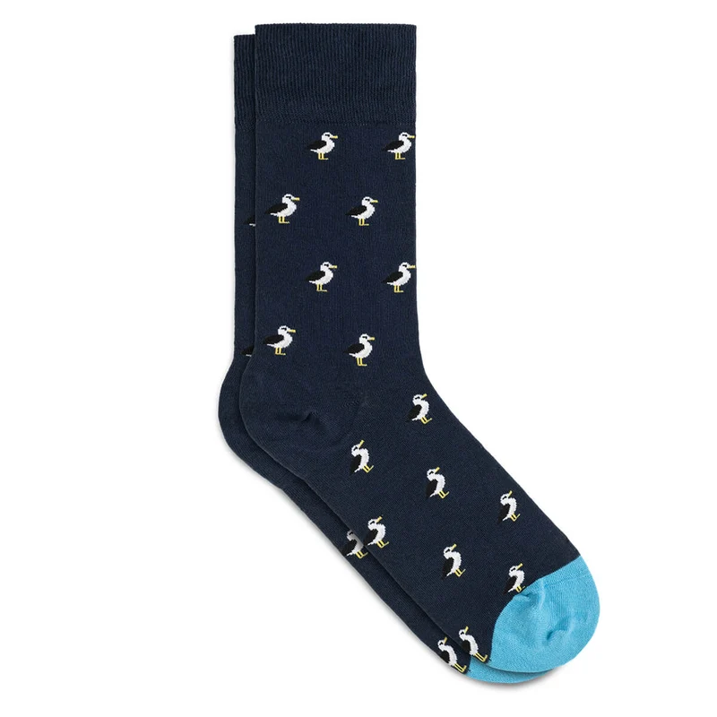 Bale® 2er-Set lustige Herrensocken Eisbären & Albatrosse