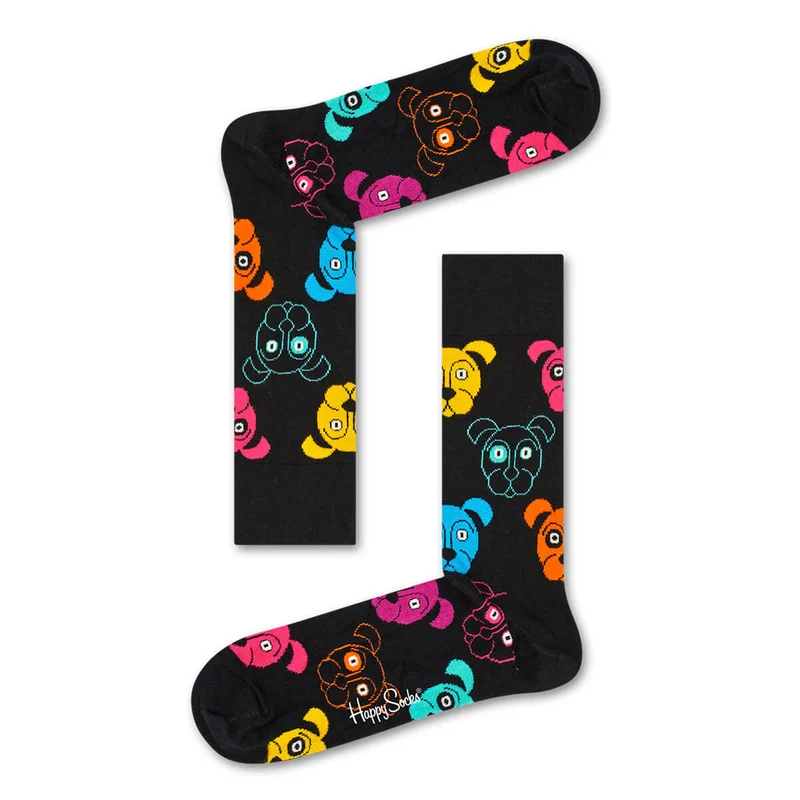 Happy Socks Socken Hundegesichter