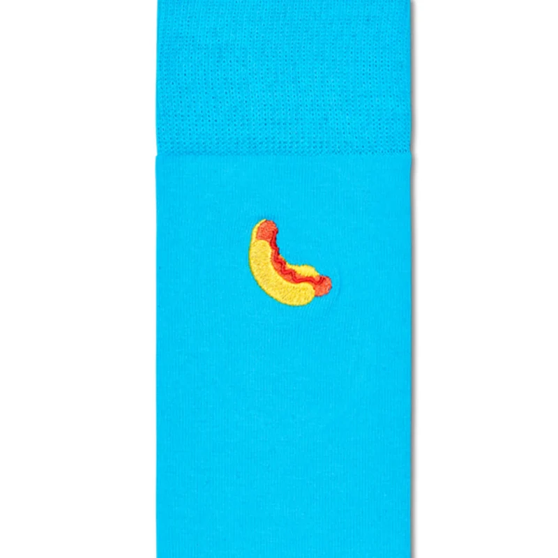 Happy Socks Herrensocken Hotdogs gestickt