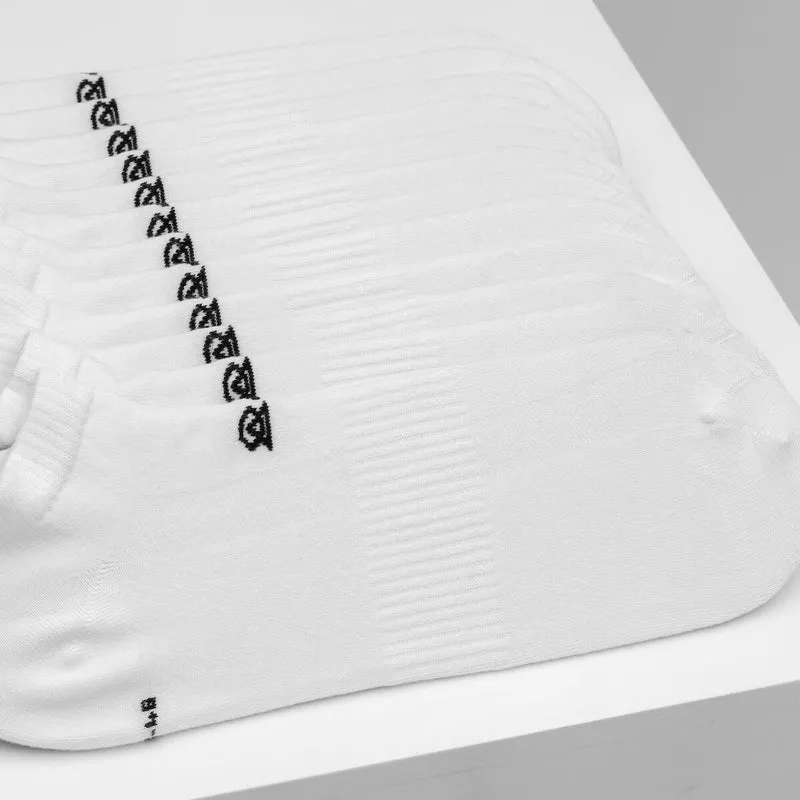 Asaka 6er-Pack Sneakersocken Bambus Weiß A+ Fiber®