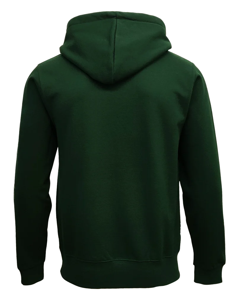 Kapuzenpulli mit großem Elch - Grün - Bo Bendixen