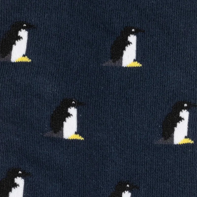 Bale® 2er-Set lustige Herrensocken Pinguine & Robben