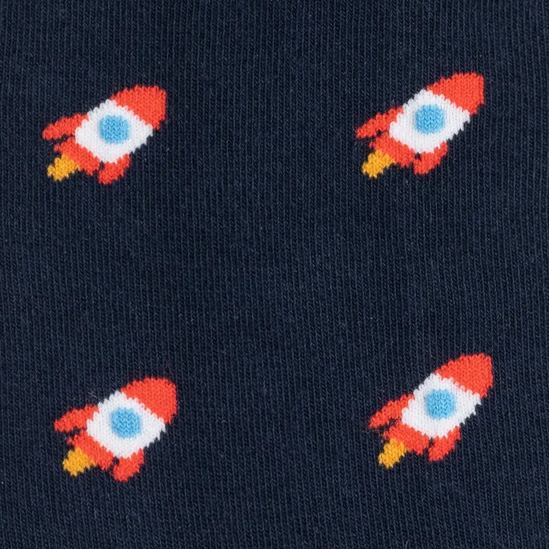 Bale® 2er-Set lustige Herrensocken Raketen & Saturn