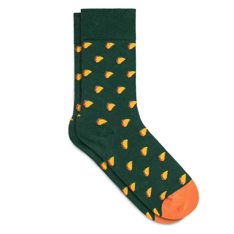 Bale® 2er-Set lustige Herrensocken Tacos & Kakteen
