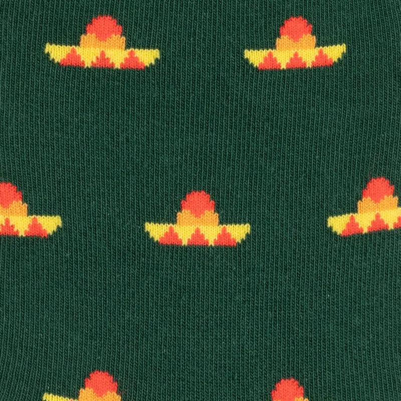 Bale® 2er-Set lustige Herrensocken Sombreros & Esel