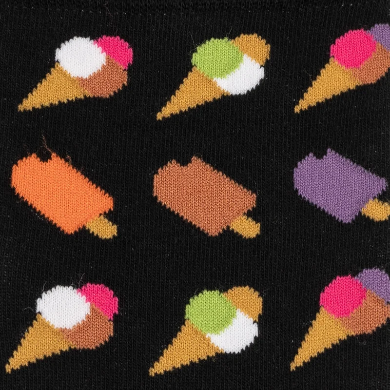 Bale® 2er-Set bunte Damensocken Torten & Eishörnchen