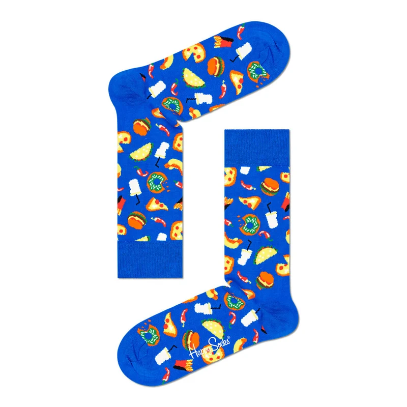 Happy Socks Herrensocken bunt Junk Food
