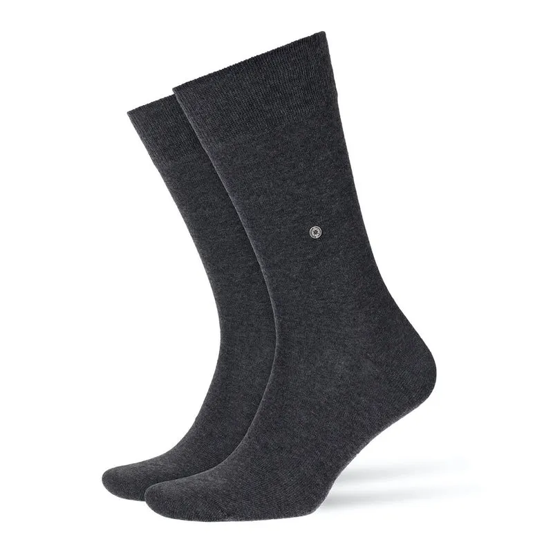 Burlington Herrensocken Everyday 2 Pack einfarbig anthrazit
