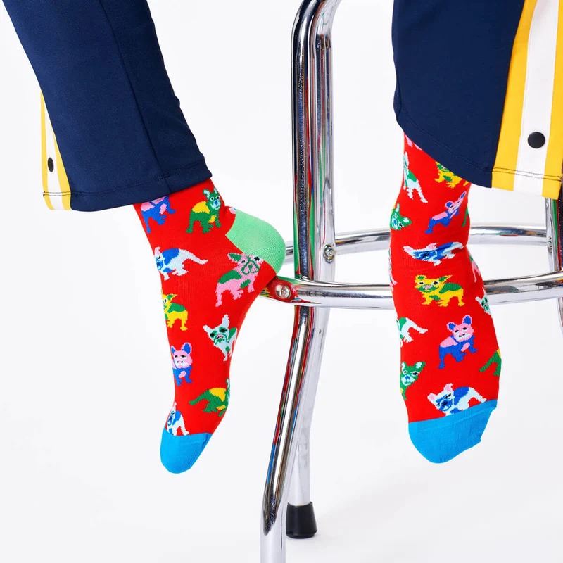 Happy Socks bunte French Bulldogs