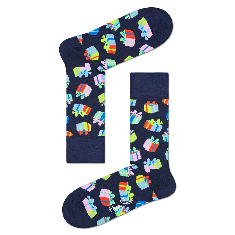 Happy Socks Geschenkbox Damensocken Muster Happy Birthday