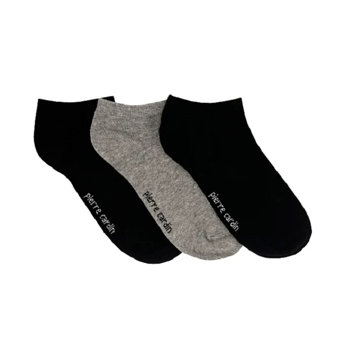 3PK LADIES PIERRE CARDIN LOGO TRAINER LINERS