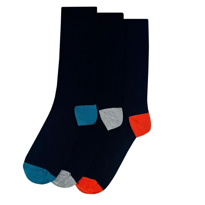 3 PK FLEXITOP MENS BAMBOO SOCKS