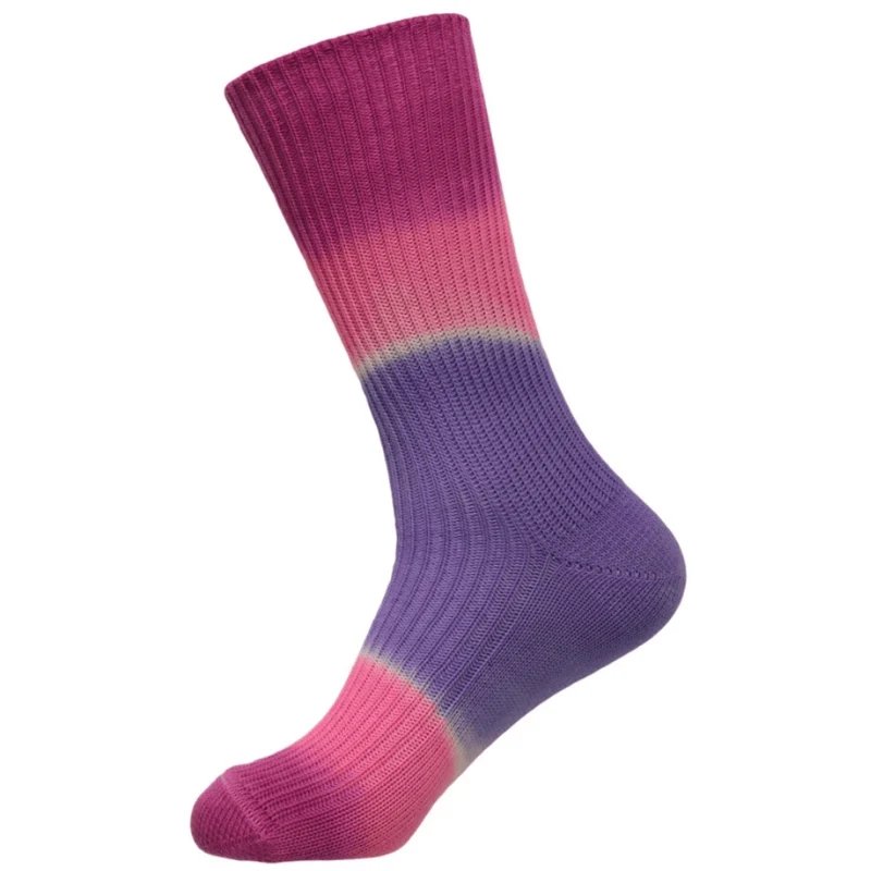 Kiamma Ribbed Hand Dyed Local Merino Wool Casual Sock