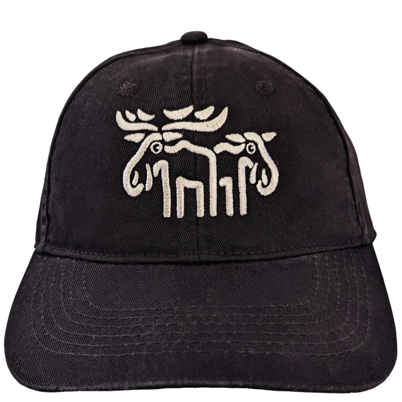 Elch-Cap - Schwarz - Bo Bendixen