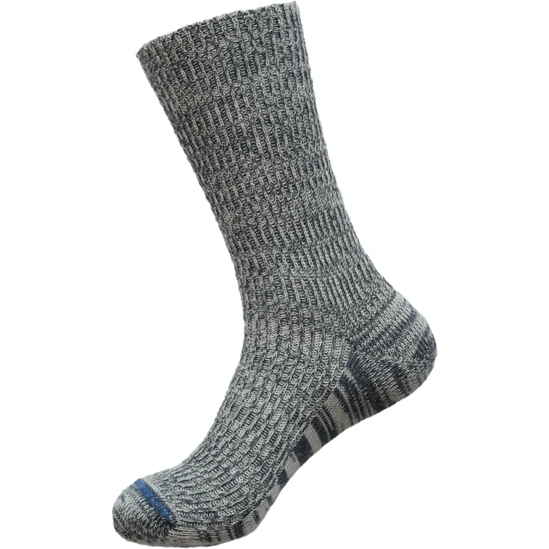 Echidna Loose Top Luxury Ribbed Merino Wool/Hemp Casual Sock