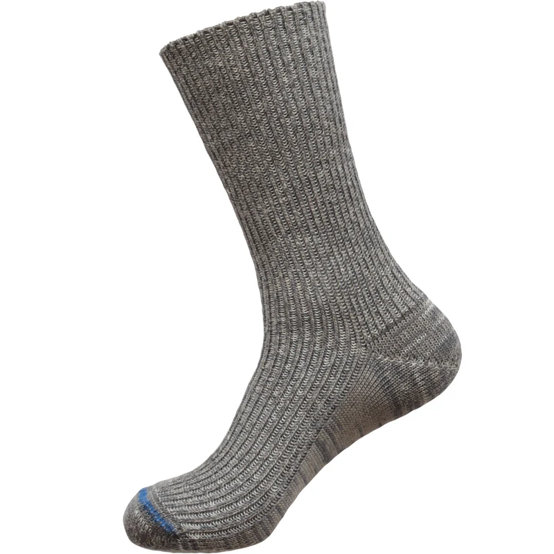 Echidna Loose Top Luxury Ribbed Merino Wool/Hemp Casual Sock