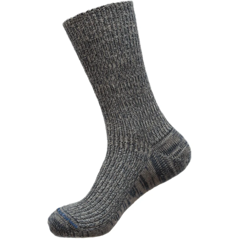 Echidna Loose Top Luxury Ribbed Merino Wool/Hemp Casual Sock