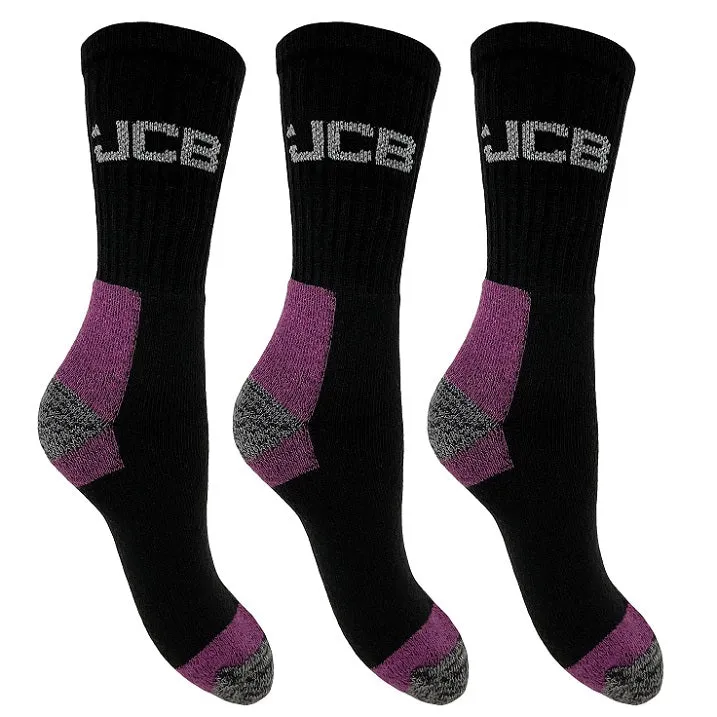 3PK LADIES WORK SOCKS
