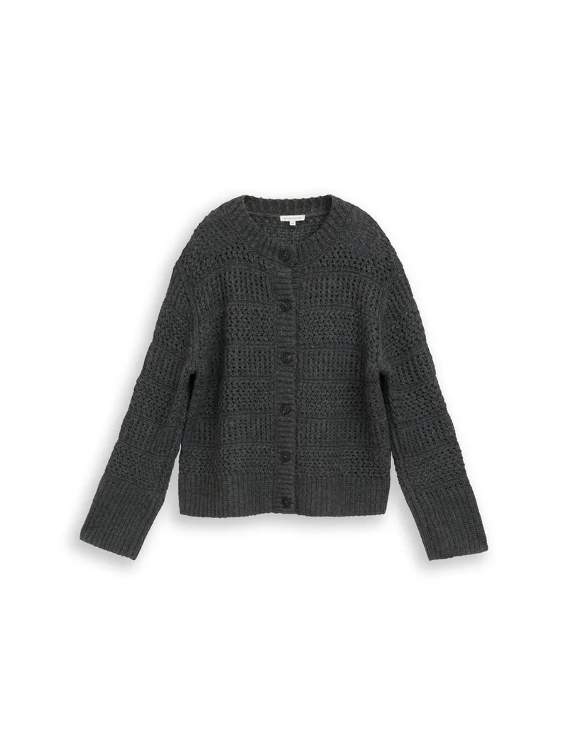 Cardigan mit Wollanteil