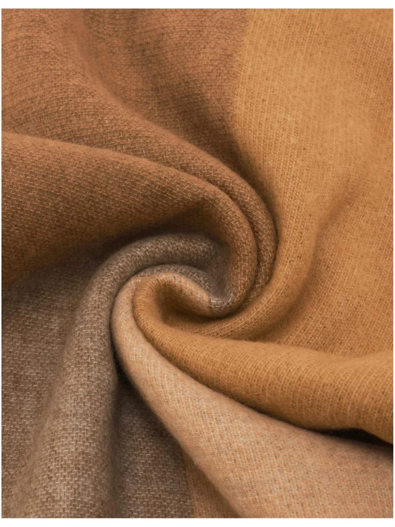 Schal Cashmink-Schal mit geometrischem Colour Block Design