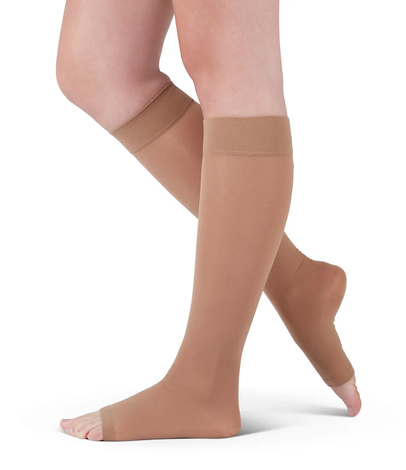 medi assure 30-40 mmHg calf extra-wide open toe petite