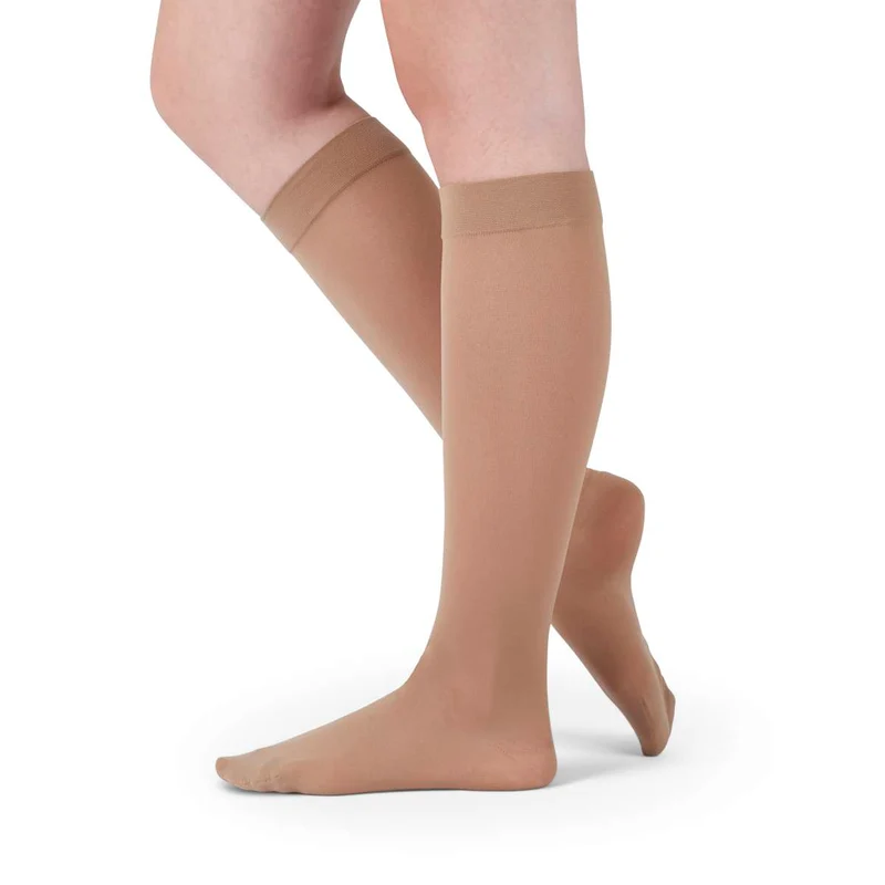 medi assure 20-30 mmHg calf extra-wide closed toe petite
