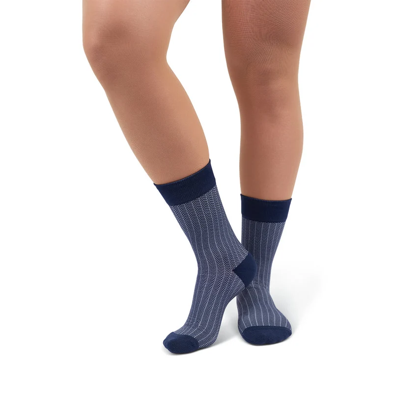 Rejuva Herringbone Compression Socks 15-20 mmHg