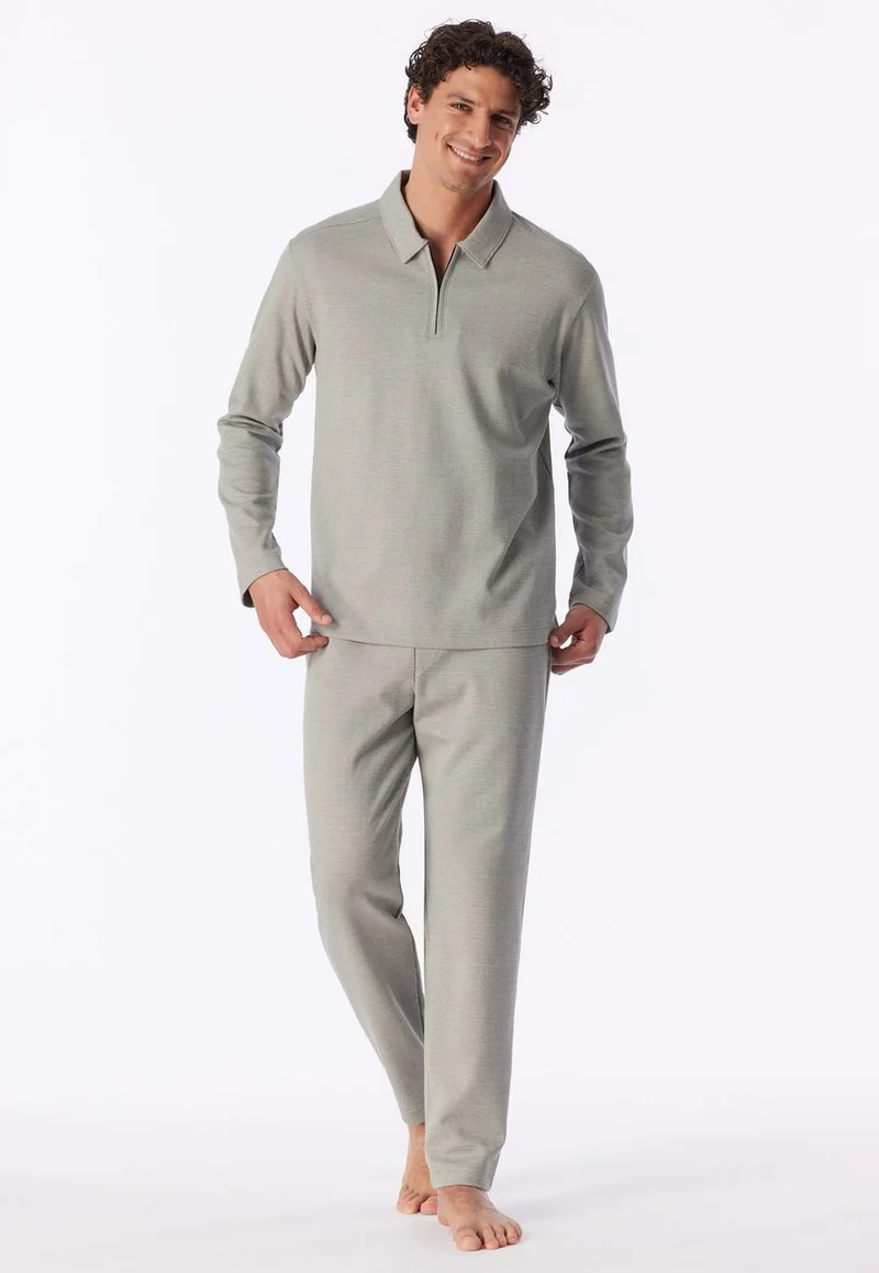 Langarmshirt Zipper