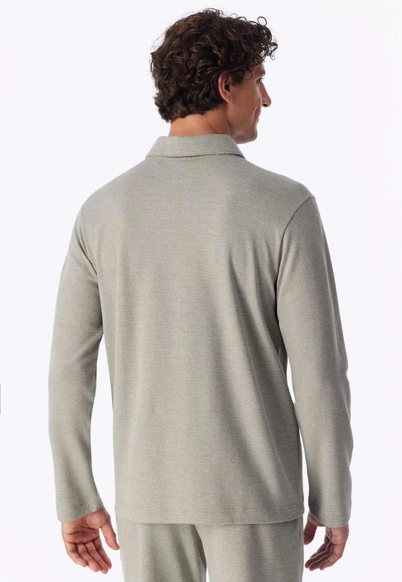 Langarmshirt Zipper