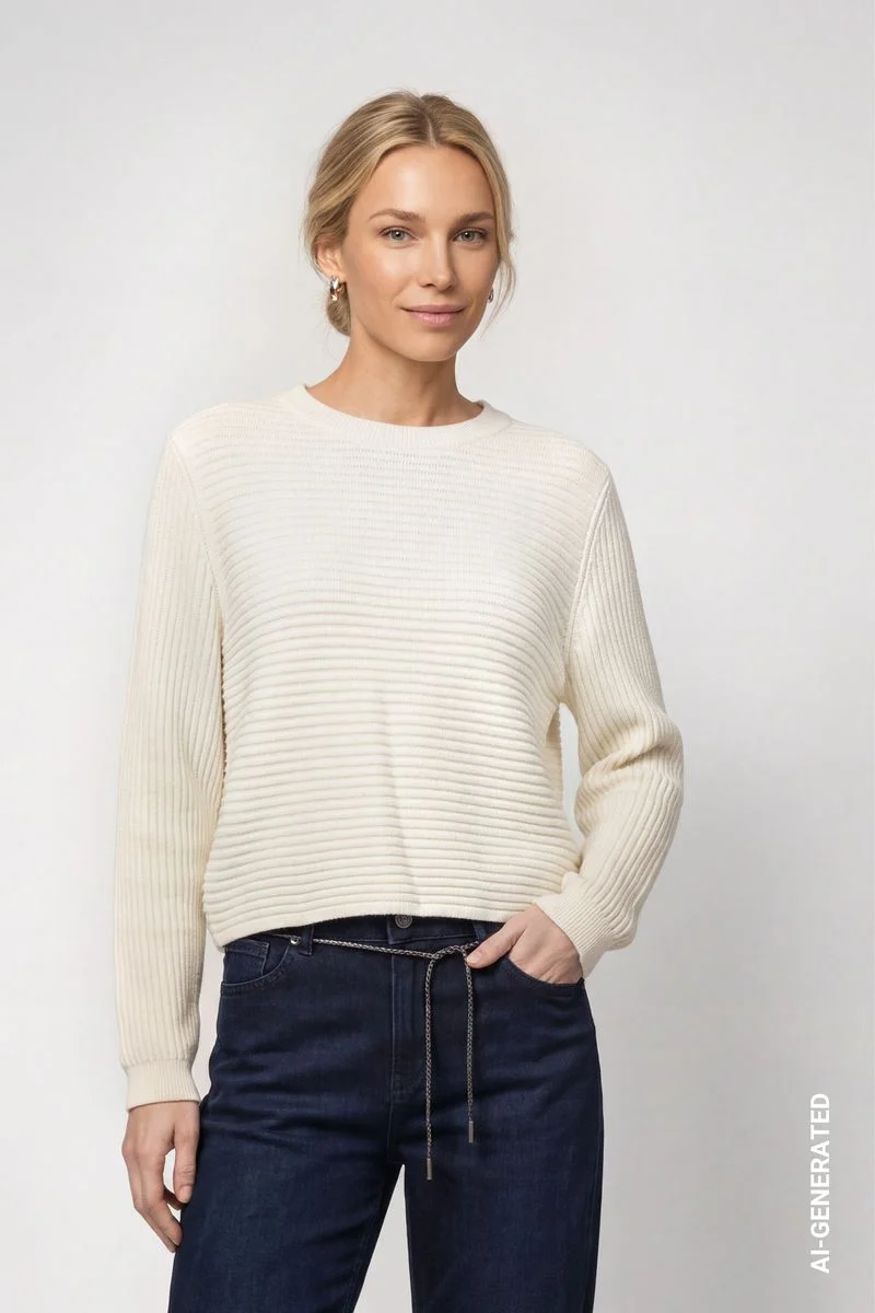 Basic Strickpullover
