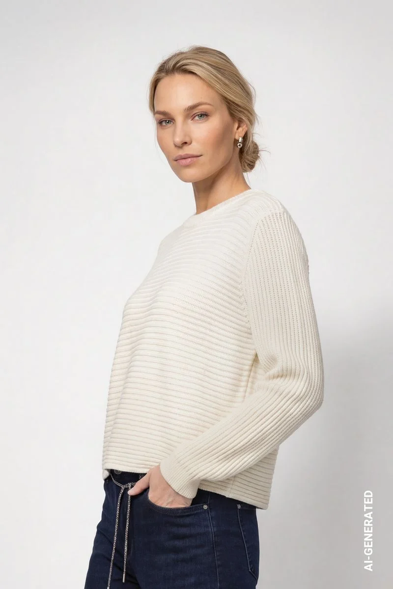 Basic Strickpullover