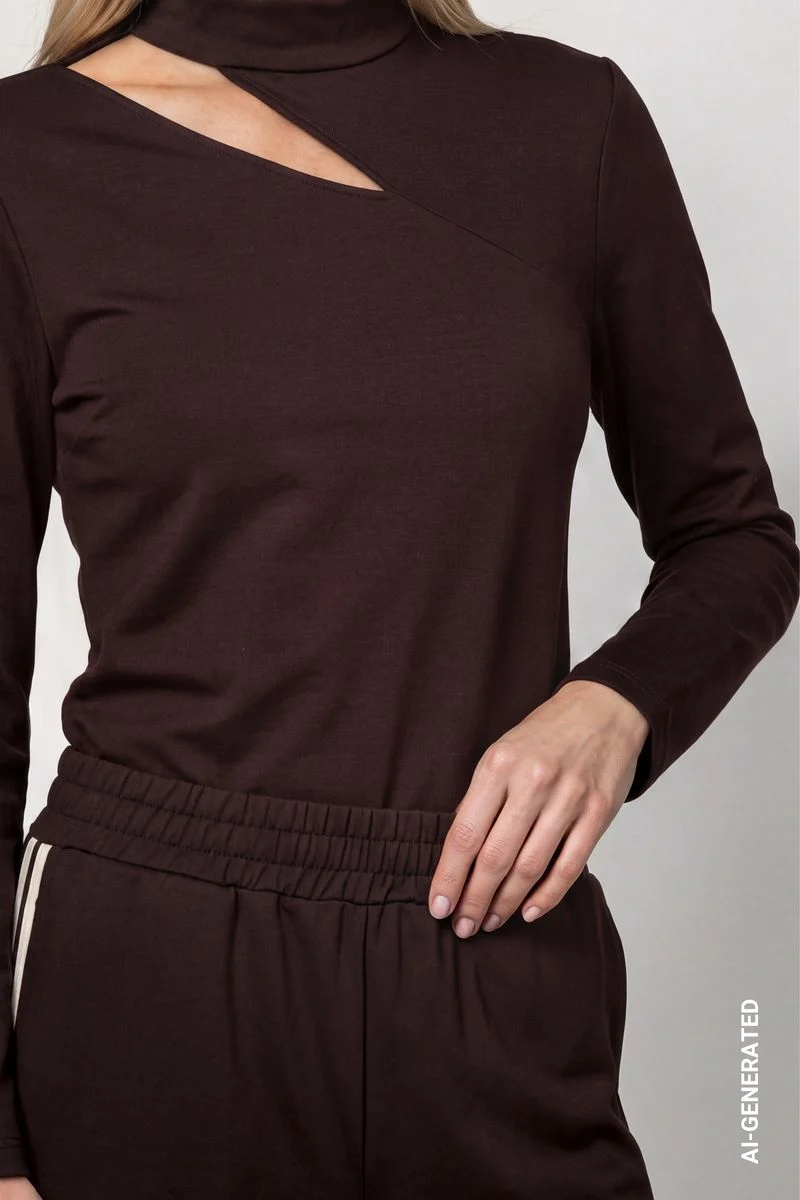 Sweatshirt mit Cut out