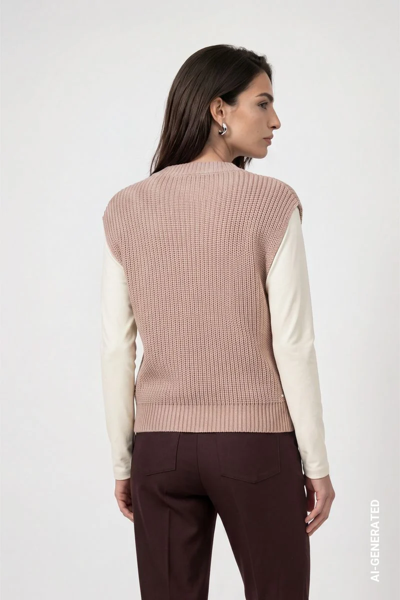 Pullunder mit Lurex