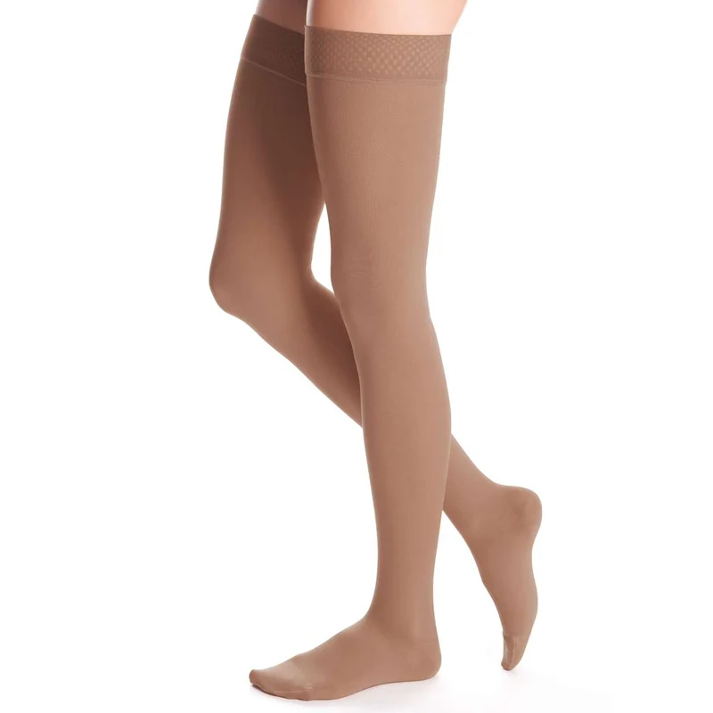 duomed advantage 15-20 mmHg thigh beaded topband closed toe standard