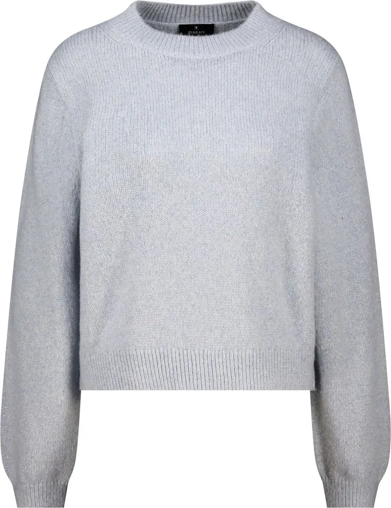 Strickpullover mit Lurex