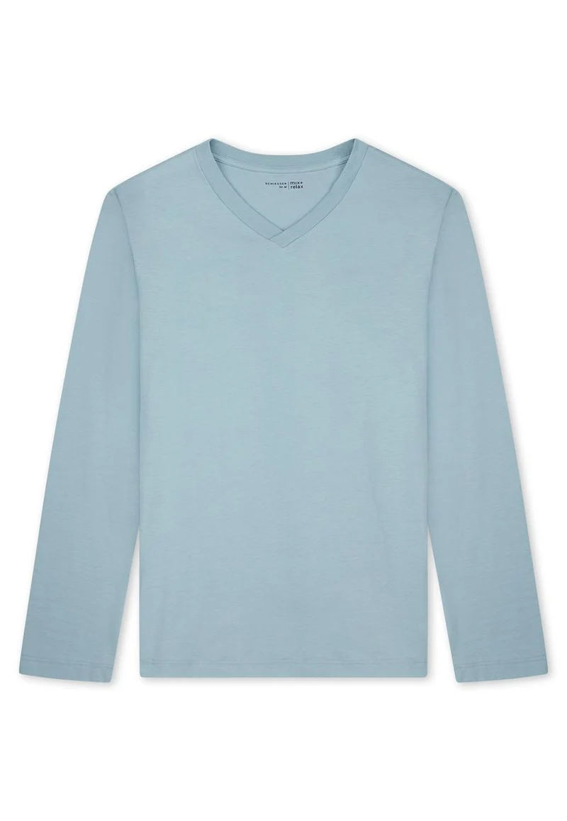 Langarmshirt V-Ausschnitt