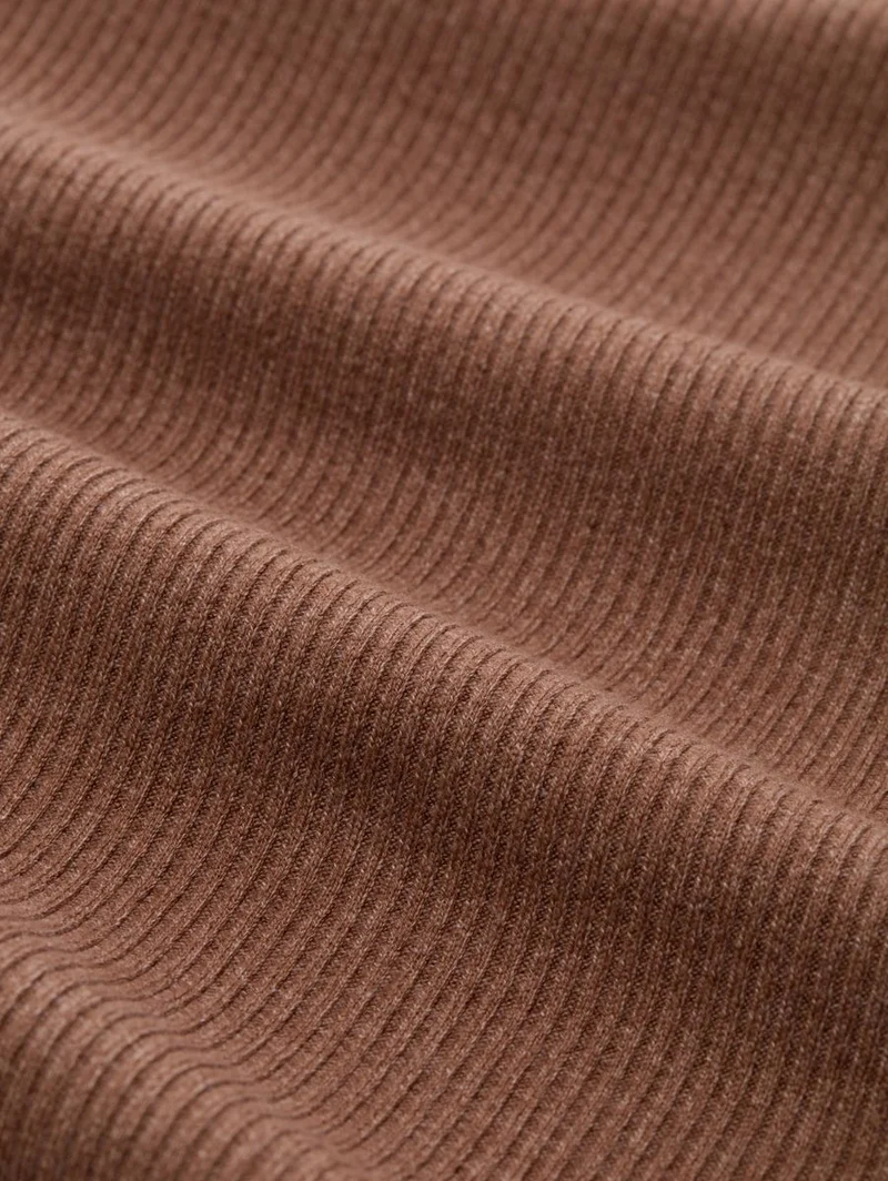 Langarmshirt mit Rippstruktur