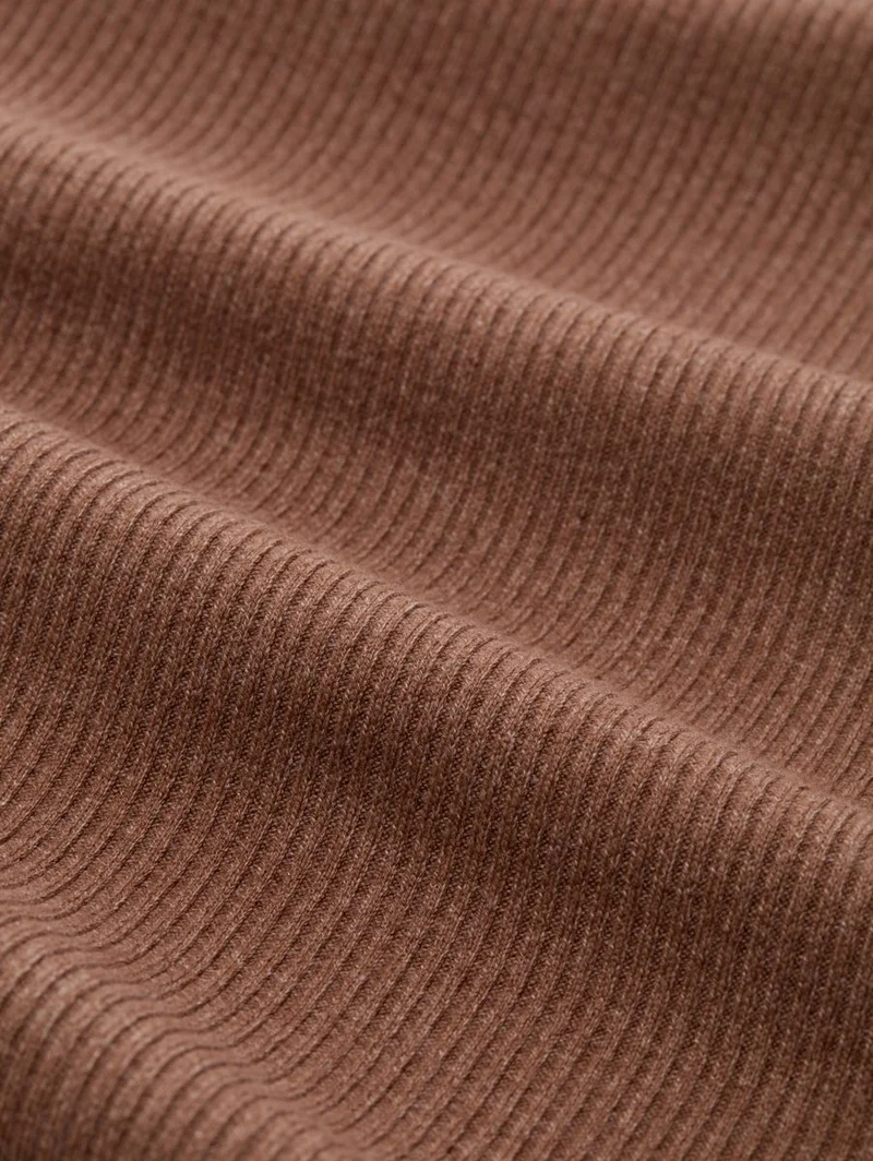 Langarmshirt mit Rippstruktur