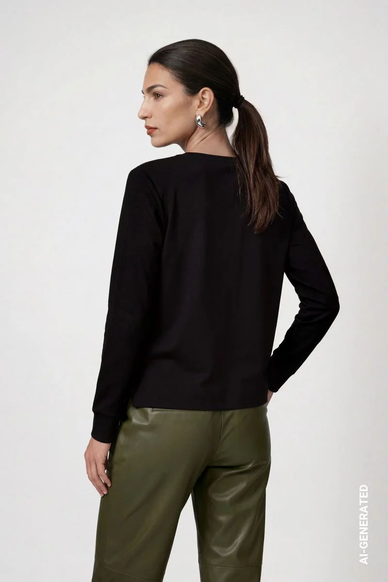 Blusenshirt mit Schmuckdetails
