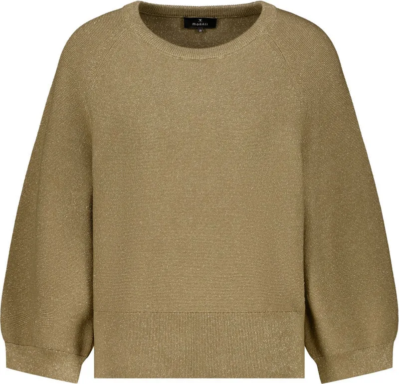 Strickpullover mit Lurex