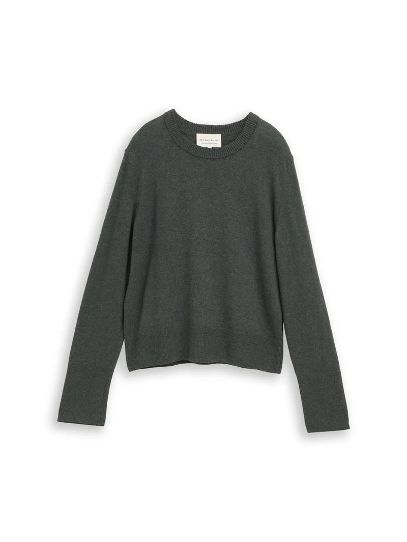 Strickpullover mit Kaschmir-Anteil