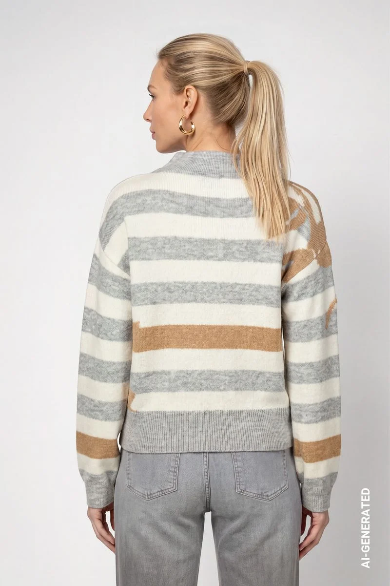 Strickpullover mit weicher Haptik